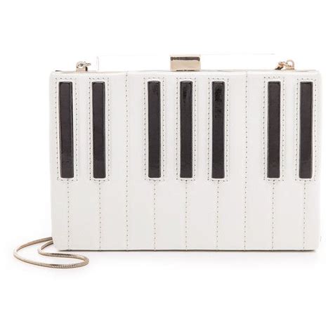 kate spade new york fancy footwork emanuelle clutch piano keys 328 liked on polyvore