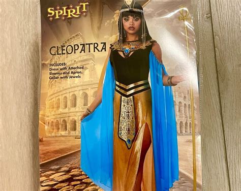 Egyptian Spirit Cleopatra Queen Of Egypt Costume Womens Small Etsy