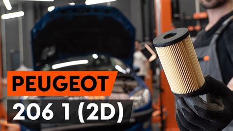 Hvordan Bytte Oljefilter Og Motorolje Der På Peugeot 206 1 2d