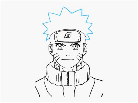 Naruto Head Png Easy How To Draw Naruto Transparent Png Kindpng