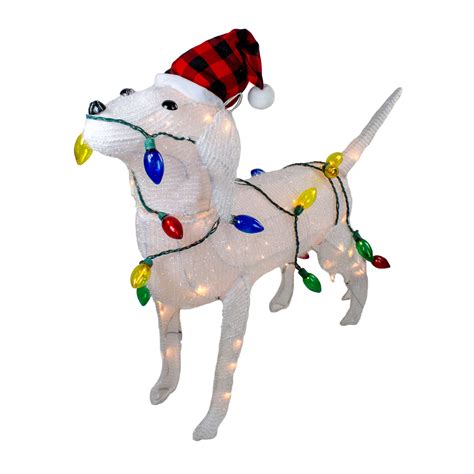 Northlight 285 3 D Standing Dog Lighted Christmas Outdoor Decor