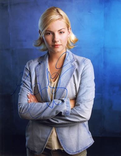 Elisha Cuthbert One Big Happy Obtained From Autograph Wo Flickr