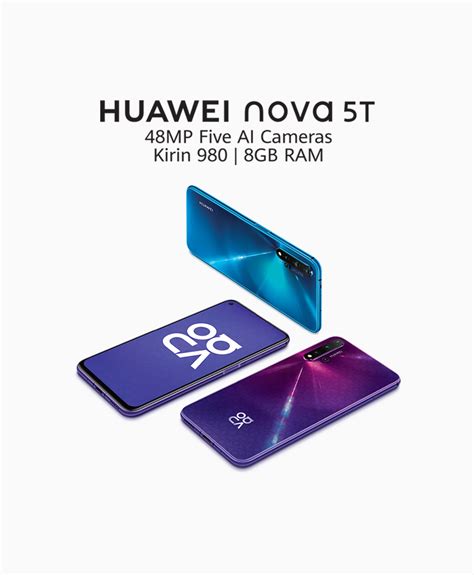Huawei Nova 5t Ai Quad Camera Ultra Wide Angle Lens Huawei Ghana