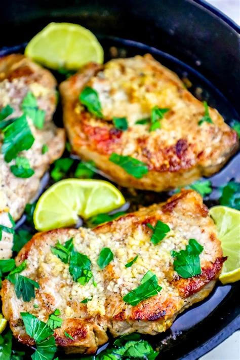 How long does it take to bake pork chops? The Best Baked Garlic Pork Chops Recipe - Oven Baked Pork Chops | Pork chop recipes, Baked pork ...