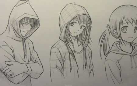 Hoodie Drawing at GetDrawings | Free download