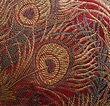 Peacock Tapestry Upholstery Fabric 5-1/8 Yards 55 by atelierNo22