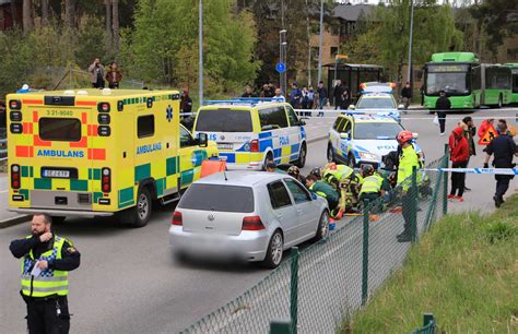 Trafikolycka I Uppsala Två Personer Påkörda Aftonbladet