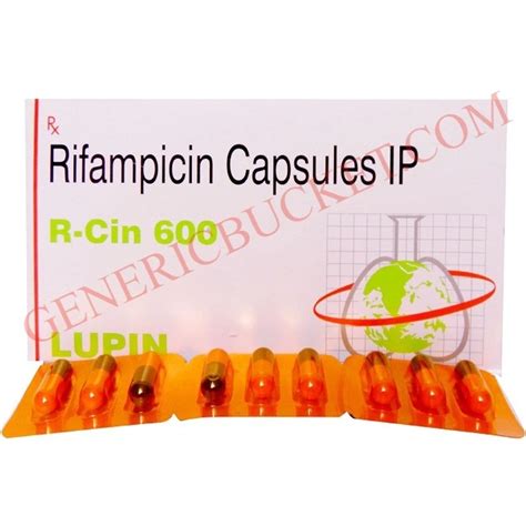 R Cin 600mg Capsule Rifampicin 600mg Genericbucket