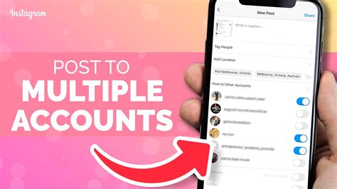 How To Post To Multiple Accounts At Once On Instagram Youtube
