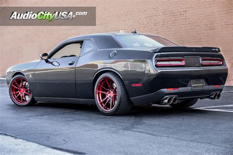 20 Staggered Rohana Wheels Rfx2 Gloss Red Rims For 2015 Dodge