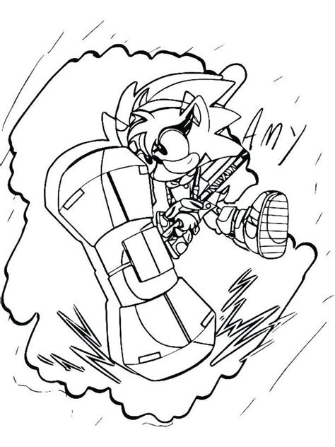 Classic Sonic The Hedgehog Coloring Pages When Viewed From Its