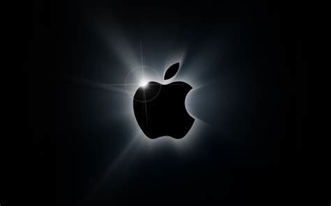 Wallpaper Mansion Apple Black Logo Wallpaper