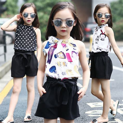 Moda Elegante Y Glamorosa Para Niños Y Niñas Hermosos Shorts Para