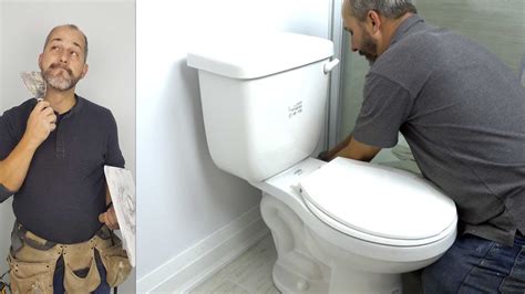 How To Install A Toilet Youtube