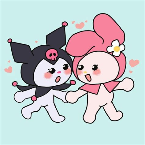 🌸kuromi Y My Melody 🌸 Hello Kitty Fan Art Sanrio