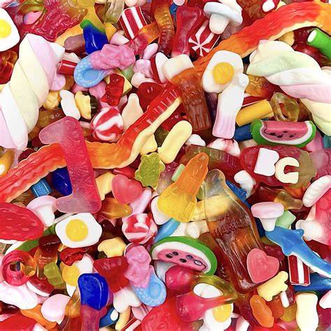 bg non fizzy quality pick and mix sweets large retro candy sweeties 1kg
