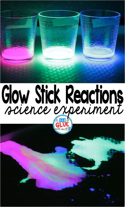 Glow Stick Reactions Science Experiment Science Demonstrations