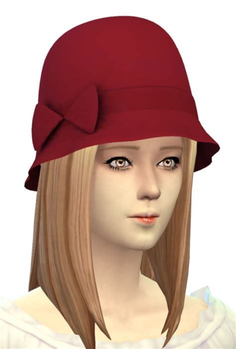 Cloche Hat Sims 4 Headwear