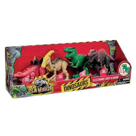 Boley Savage Assorted Dinosaurs Set Shop Playsets At H E B
