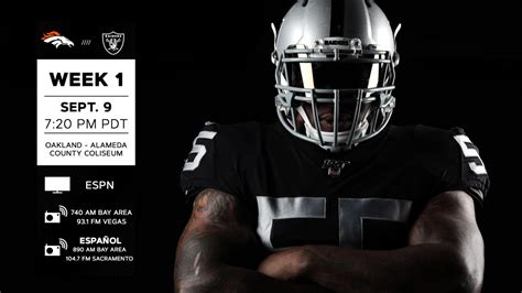 Raiders Vs Broncos How To Watch The Division Rivals Square Off On