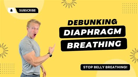Diaphragmatic Breathing Stop Belly Breathing Youtube