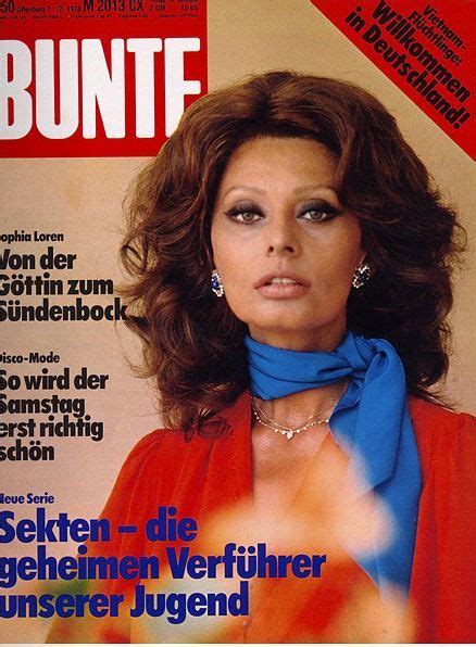 1978 Sofia Loren Sophia Loren Marlene Dietrich Brigitte Bardot