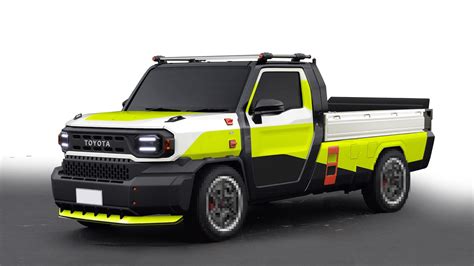 Adorable Modular Toyota Off Road Pickup Is Smartly Customizable