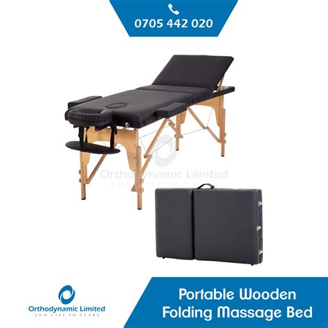 Portable Wooden Foldable Massage Bed Call 0705442020