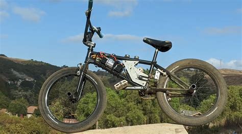 Electric Bmx With Friction Drive Hackaday