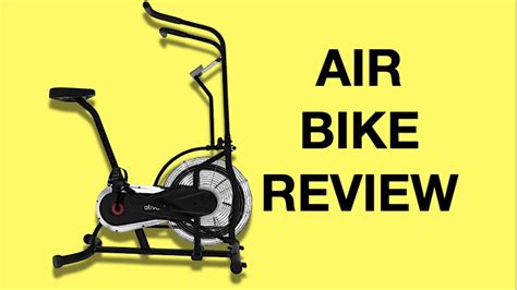 ativafit air resistance exercise fan bike review crossfit bike