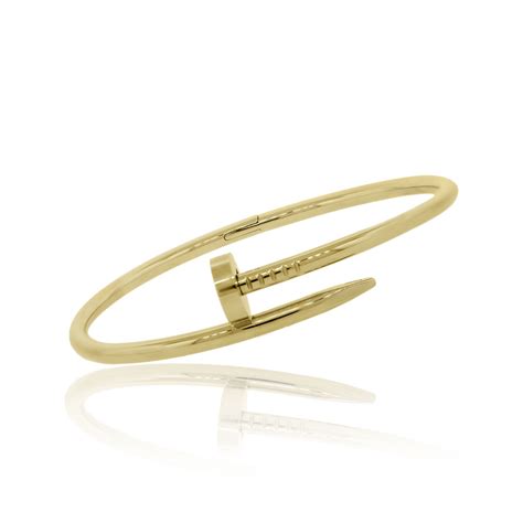The engagement destination for over 100 years borsheims offers an extensive collection of engagement and wedding rings fine jewelry luxury watches gifts and here you can buy the best replica cartier jewelry high quality and cheap price is our eternal commitment. Cartier Yellow Gold Juste Un Clou Nail Bangle Bracelet Size 19