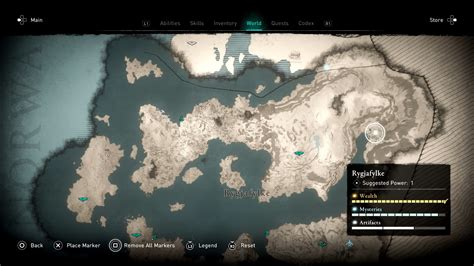 Rygjafylke Hoard Map Guide Assassins Creed Valhalla