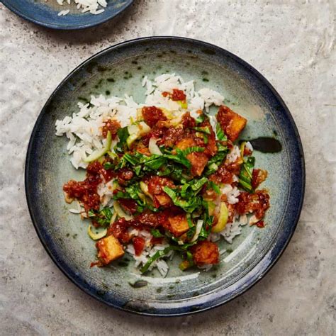 Meera Sodhas Vegan Recipe For Tofu With Sweet Soy And Greens Vegan Food And Drink The Guardian