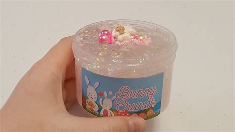 Reviewing Bunny Crunch From Boba Bao Slimes YouTube