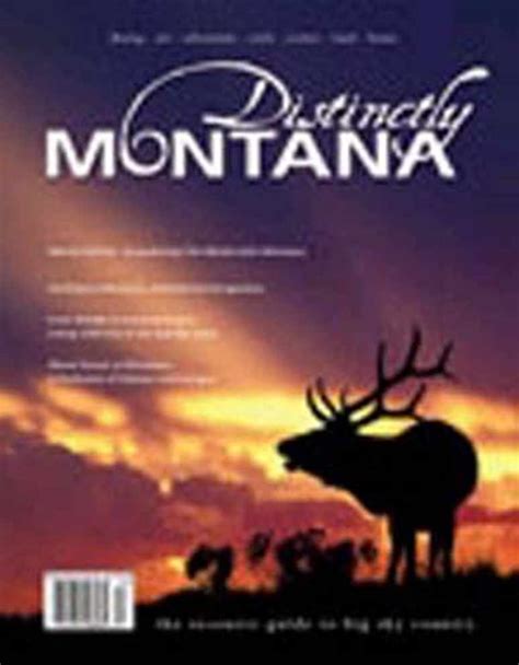 Distinctly Montana Magazine Subscription Discount