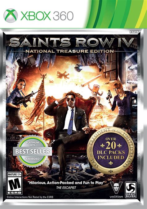 Saints Row IV National Treasure Edition Xbox 360 game