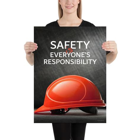 Everyone S Responsibility Premium Safety Poster Safety Posters