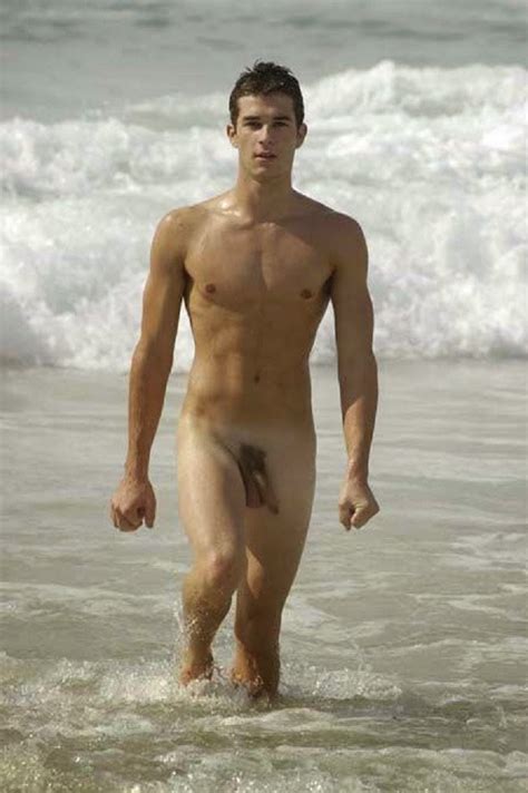 Sportsman Bulge Naked Nude Beach
