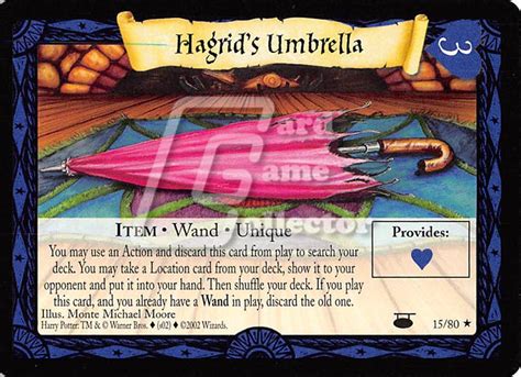 Hagrids Umbrella Da Harry Potter Tcg
