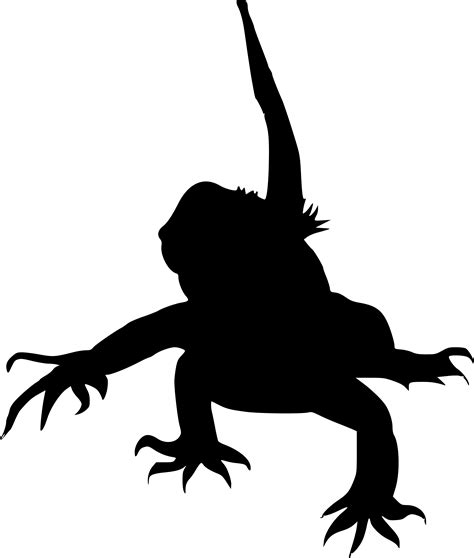 8 Lizard Silhouette (PNG Transparent) | OnlyGFX.com