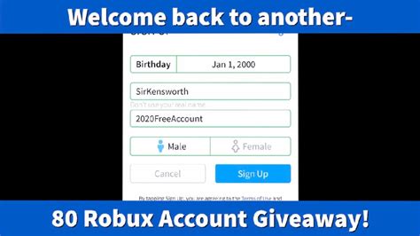 Free Roblox Usernames And Passwords With Robux Nyclever