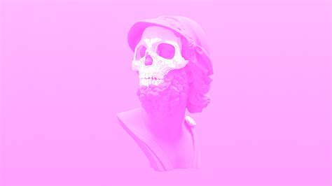 Wallpapercave is an online community of desktop wallpapers enthusiasts. vaporwave, Pink, Skeleton, Skull Wallpapers HD / Desktop ...