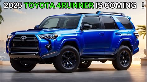 The 2025 Toyota 4runner Hybrid Is Coming Revolutionizing Adventure