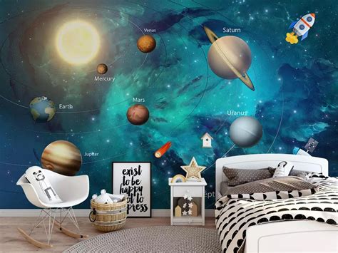 Cartoon Space Wallpaper Planets Wallpaper Solar System Wallpaper