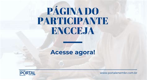 A página do participante encceja 2020 é um local feito especialmente para quem deseja voltar a estudar. Página do Participante Encceja - Acesse agora - Portal ...