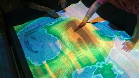 Virtual Reality Topography Table At The Springs Preserve Youtube