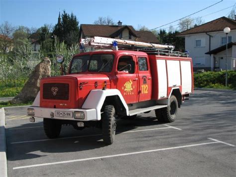 Fire Engines Photos Slovenian Fire Truck Pivka Tam 125