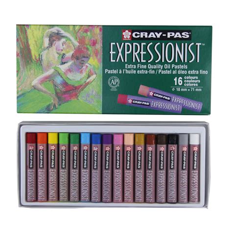 Sakura Cray Pas Expressionist Oil Pastel Set 16 Colors