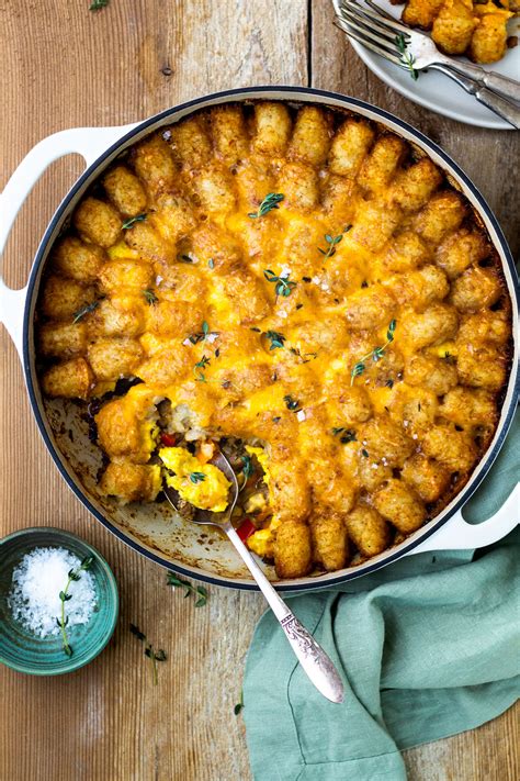 Recipe For Cheesy Tater Tot Breakfast Bake Besto Blog