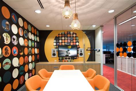 Colorful Meeting Room Creative Spaces Interior Design Office Space
